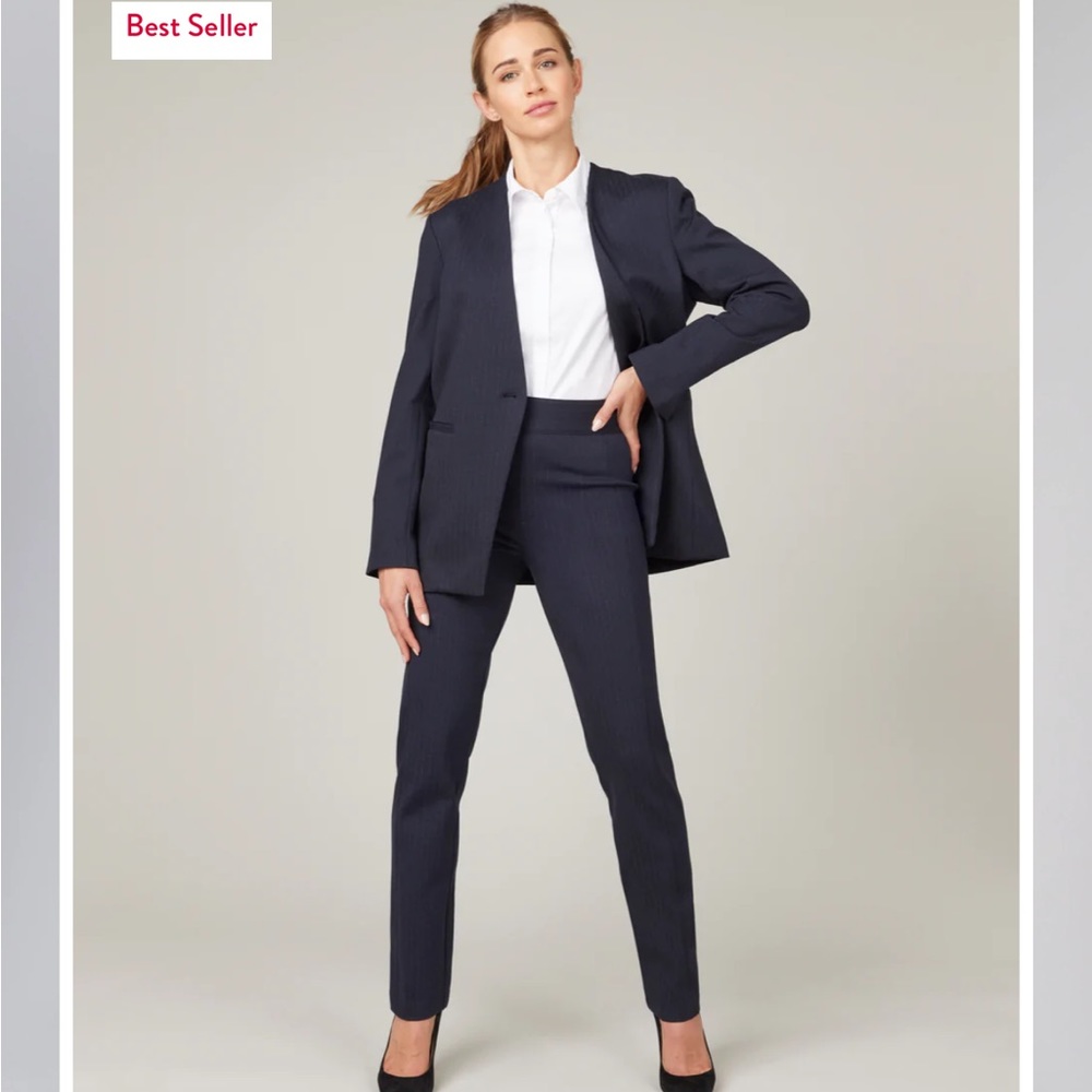 SPANX Black Straight Leg Pants Professional Wear